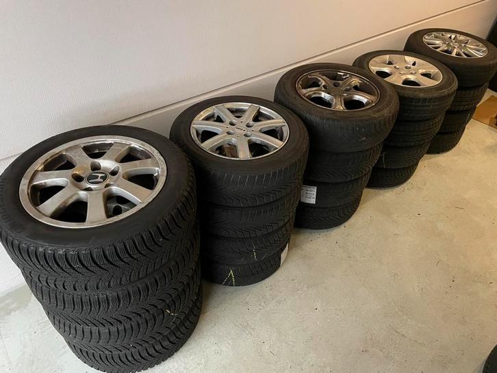 15 en 16 inch Honda wintersets Civic winterbanden, Auto-onderdelen, Banden en Velgen, Banden en Velgen, Winterbanden, Overige maten