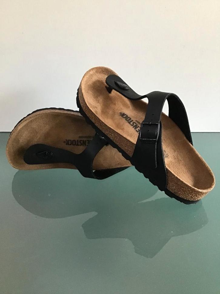 GRATIS VERZENDEN | BIRKENSTOCK Nieuwe zwarte slippers 37, Kleding | Dames, Schoenen, Nieuw, Slippers, Zwart, Verzenden