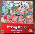 Wacky world puzzels, Ophalen of Verzenden, 500 t/m 1500 stukjes, Zo goed als nieuw, Legpuzzel