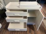 Witte Commode met Lades en Kast, Kinderen en Baby's, Kinderkamer | Commodes en Kasten, Ophalen, 50 tot 70 cm, Zo goed als nieuw