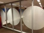 Partij glazen wand systeemwand scheidingswand tussenwand 539, Ophalen, Gebruikt, 160 cm of meer, Glasplaat