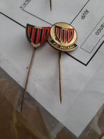 2 Speldjes AC Milan, Ophalen of Verzenden, Zo goed als nieuw, Sport, Speldje of Pin