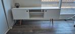 Tv meubel WOOOD wit, Ophalen, Gebruikt, 100 tot 150 cm, Minder dan 100 cm