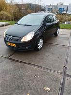 Opel Corsa 2008 Zwart, Auto's, Opel, Voorwielaandrijving, Stof, 4 cilinders, Zwart