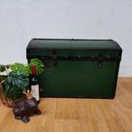 Antieke houten kist, dekenkist, speelgoedkist, Valkenswaard, Gebruikt, 50 tot 100 cm, Info@flashbackfurniture.nl