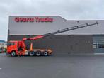 MAN TGS 35.480 8X4 TRIDEM + 20 TON HAAKARM + HMF 3220-K6 KRA, Auto's, Vrachtwagens, Automaat, Euro 6, Overige kleuren, MAN