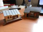 modelspoor HO goederenoverslag en winkelpand, Hobby en Vrije tijd, Modeltreinen | H0, Overige merken, Gebruikt, Gelijkstroom of Wisselstroom