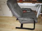 Leren stoel, Huis en Inrichting, Stoelen, Ophalen, Gebruikt, Leer, Eén