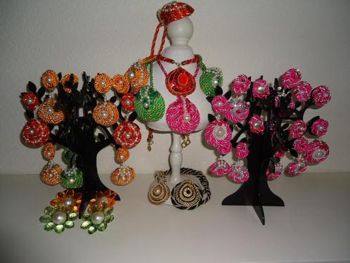 Unieke handgemaakte sieraden collectie Elena Tetta, Sieraden, Tassen en Uiterlijk, Oorbellen, Nieuw, Overige materialen, Ophalen