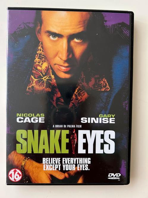—Snake Eyes—regie Brian De Palma, Cd's en Dvd's, Dvd's | Thrillers en Misdaad, Zo goed als nieuw, Maffia en Misdaad, Vanaf 16 jaar