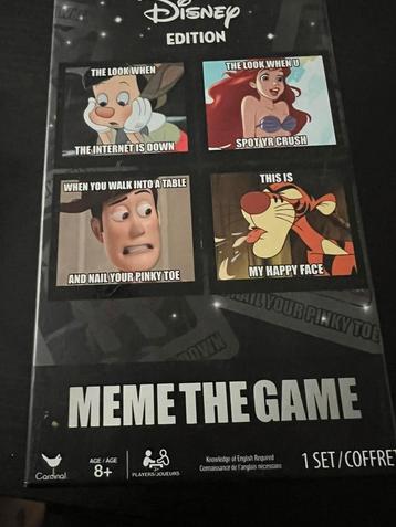 Disney game meme engels beschikbaar voor biedingen