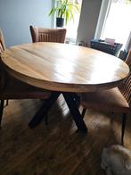 Eetkamer tafel 140cm, 200 cm of meer, Zo goed als nieuw, Rechthoekig, 50 tot 100 cm