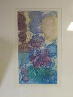 Greet Lyklema ets en 4 kleine etsen in pp, Antiek en Kunst, Ophalen