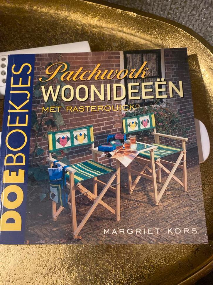 Patchwork Woonideeën Boek - Margriet Kors, Boeken, Hobby en Vrije tijd, Gelezen, Borduren en Naaien, Ophalen of Verzenden
