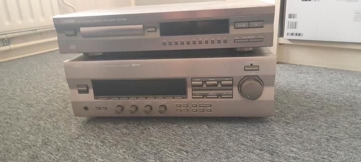 Yamaha RX-496RDS Versterker & CDX-396 CD Speler, Audio, Tv en Foto, Stereo-sets, Gebruikt, Cd-speler, Tuner of Radio, Losse componenten