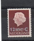 Nvph 712 opruimingsopdruk in zilver 1958 postfris, Postzegels en Munten, Postzegels | Nederland, Na 1940, Ophalen of Verzenden