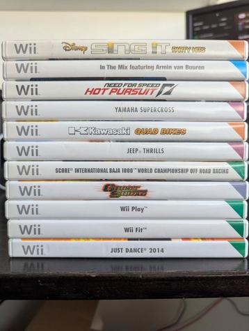 Wii Games €2,50 per stuk. Zie foto's voor titels! #2 beschikbaar voor biedingen