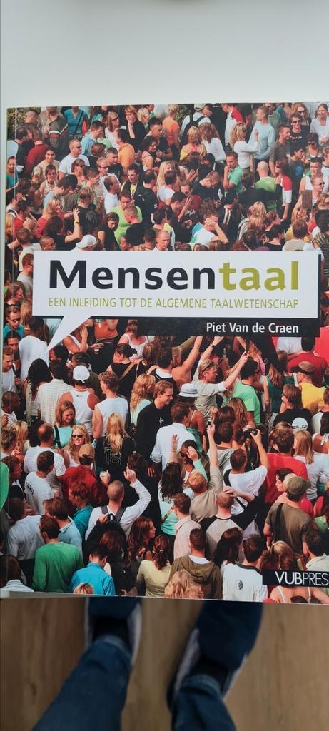 Piet Van de Craen - Mensentaal, Boeken, Wetenschap, Zo goed als nieuw, Geesteswetenschap, Ophalen of Verzenden