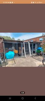 Hondenkennels met binnenhokken, dak, ombouw., Ophalen, Zo goed als nieuw, 110 cm of meer, 100 cm of meer