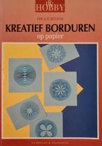 Kreatief borduren op papier, Borduren en Naaien, Ophalen of Verzenden, Zo goed als nieuw