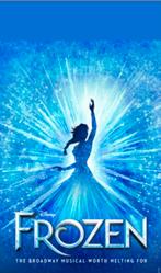 Frozen musical,2 kaarten 1e rang voor vrijdag 7 juni 19uur., Tickets en Kaartjes, Theater | Musical, Juni, Twee personen