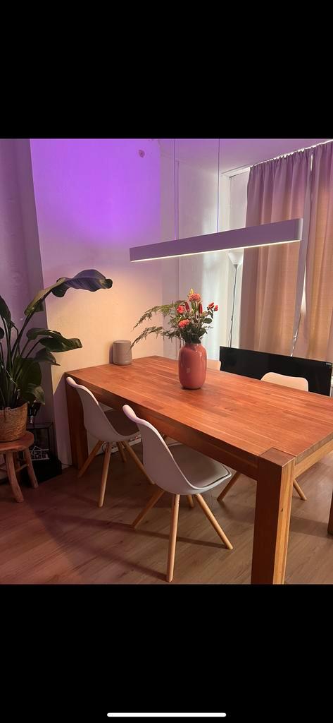 Philips Hue Ensis Hanglamp - Wit, Huis en Inrichting, Lampen | Hanglampen, Zo goed als nieuw, Minder dan 50 cm, Metaal, Ophalen of Verzenden