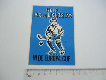 sticker RC DE LICHTSTAD Europacup rolhockey rolschaatsen - beschikbaar voor biedingen
