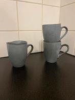 3 Blokker Koffiekoppen met oor - Mooie Set!, Huis en Inrichting, Keuken | Servies, Ophalen, Keramiek, Zo goed als nieuw, Effen