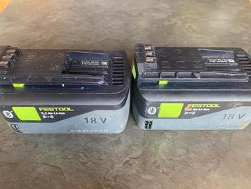 Festool 5,2 Ah Li-Ion (2 stuks) beschikbaar voor biedingen