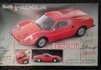Ferrari 246 GT Dino 1:24 Revell Premium, Auto, Revell, Groter dan 1:32, Ophalen of Verzenden