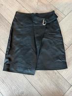 Zwarte leren rok - Compagnia Italiana - Maat 36, Kleding | Dames, Rokken, Zwart, Ophalen of Verzenden, Zo goed als nieuw, Maat 36 (S)
