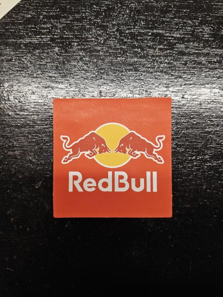 Red Bull PVC Sticker - 6x6 cm, Verzamelen, Merken en Reclamevoorwerpen, Nieuw, Gebruiksvoorwerp, Ophalen of Verzenden