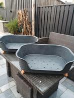 2 Hondenmanden Kunstof op (klap)pootjes, Dieren en Toebehoren, Ophalen, Zo goed als nieuw, Polyester