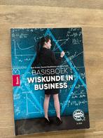 Basisboek Wiskunde in Business - Staat gebruikt, Boeken, Studieboeken en Cursussen, Ophalen of Verzenden, Beta, Gelezen, HBO