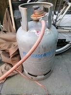 Gasfles met gas en brander, Tuin en Terras, Tuinhaarden, Ophalen, Gebruikt