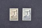 Postpakkettenzegels 15 en 25 gld uit 1951. NVPH  LP 12 en 13, Ophalen of Verzenden, T/m 1940, Gestempeld
