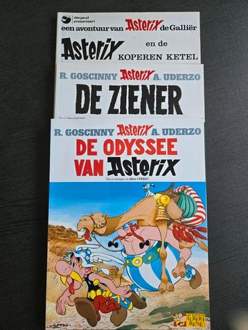 Asterix stripboeken - 3 stuks beschikbaar voor biedingen