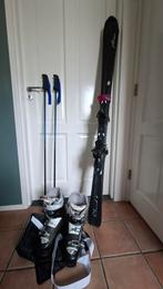 Atomic Cloud 9 ski's, Nordica schoenen & stokken, Ophalen, 160 tot 180 cm, Gebruikt, Stokken