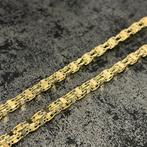 14 karaat gouden ketting magnum schakel massief, Sieraden, Tassen en Uiterlijk, Kettingen, Ophalen of Verzenden, Nieuw, Goud