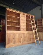 Prachtige Boekenkast | Bijzondere Winkelkast | Teak #2106, Ophalen of Verzenden, Teakhout, Met deur(en)