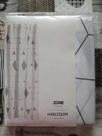 *NIEUW* Douchegordijn Harlequin. W: 180 L: 200, Huis en Inrichting, Ophalen of Verzenden, Nieuw, Wit, Overige typen