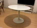 Ikea Docksta - Ronde witte eettafel, Huis en Inrichting, Ophalen, Gebruikt, Overige materialen, Rond