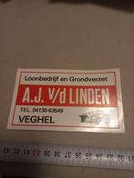 Loonbedrijf grondverzet a j van de linden vechel, Ophalen of Verzenden, Zo goed als nieuw