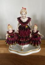 Dresden figuur,beeld met kiNderen,barok,DDR, Antiek en Kunst, Antiek | Porselein, Ophalen of Verzenden