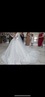 Libanese Trouwjurk - Prachtig!, Kleding | Dames, Trouwkleding en Trouwaccessoires, Ophalen of Verzenden, Zo goed als nieuw, Wit