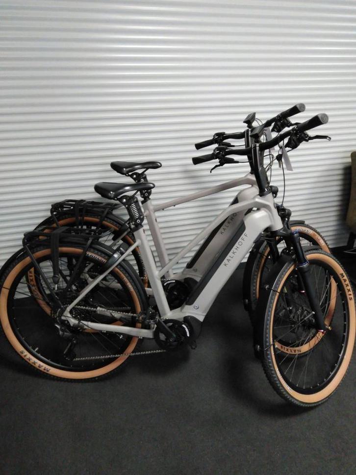 Kalkhoff ENTICE 5 ADVANCE+ L moonstonegrey matt Dames Moonst, Fietsen en Brommers, Elektrische fietsen, Gebruikt, Overige merken