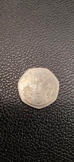 1##     liberia 5 dollar 1985 /herdenkingsmunt, Ophalen of Verzenden, Overige landen