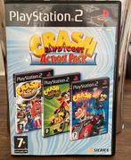 Crash Bandicoot Action Pack, PS2, Overige genres, 1 speler, Ophalen of Verzenden, Zo goed als nieuw