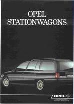 Opel Stationwagons (mei 1989) Omega, Kadett Omega, Ophalen of Verzenden, Nieuw, Opel