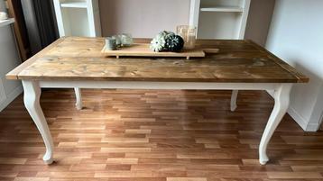 Gave steiger houten eettafel te koop. beschikbaar voor biedingen
